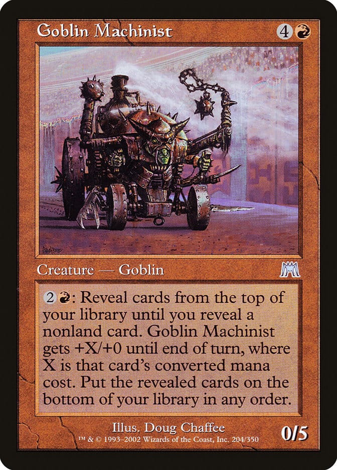 Goblin Machinist [Onslaught] Magic: The Gathering