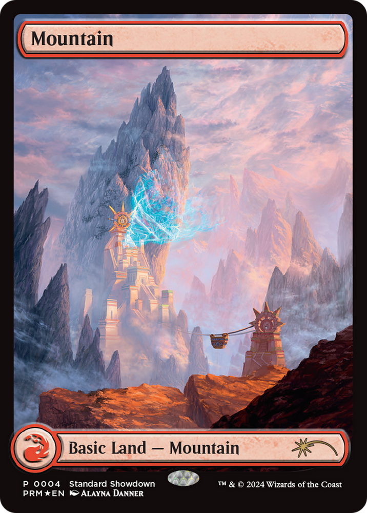 Mountain (Alayna Danner) (2024) [Standard Showdown Promos] Magic: The Gathering