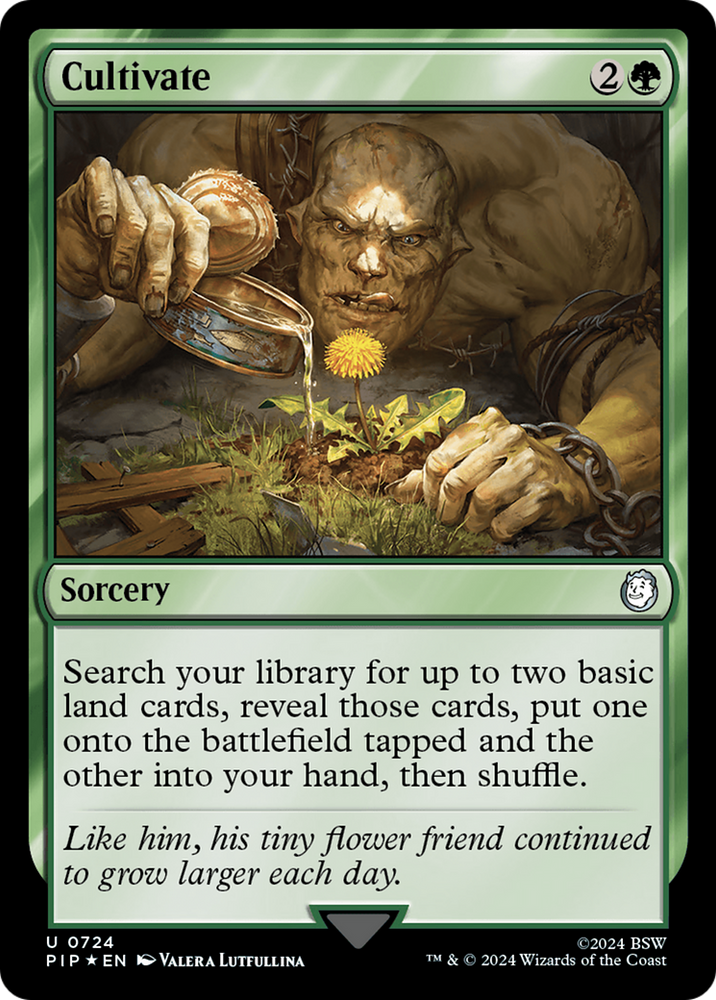 Cultivate (Surge Foil) [Fallout] Magic: The Gathering