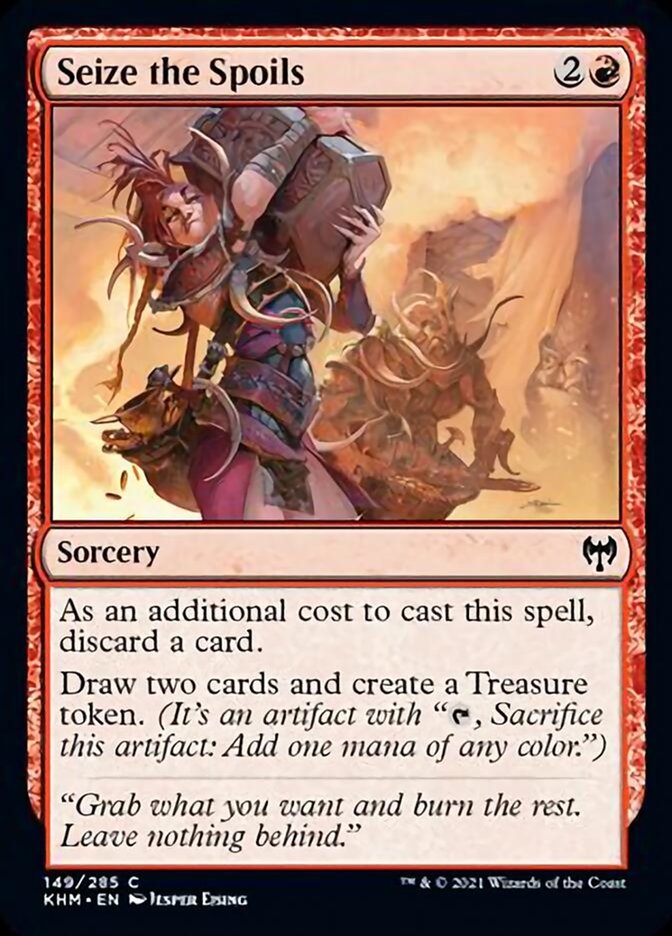 Seize the Spoils [Kaldheim] Magic: The Gathering