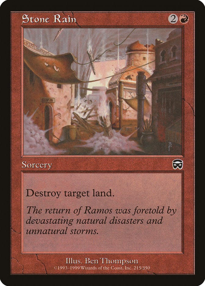 Stone Rain [Mercadian Masques] Magic: The Gathering