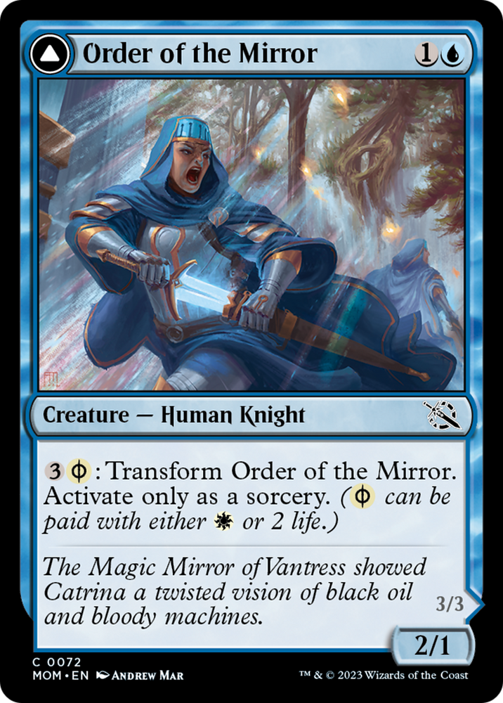 Order of the Mirror // Order of the Alabaster Host [March of the Machine] Magic: The Gathering