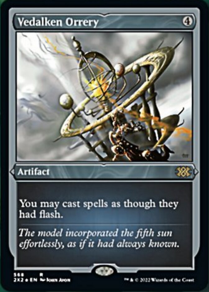 Vedalken Orrery (Foil Etched) [Double Masters 2022] Magic: The Gathering