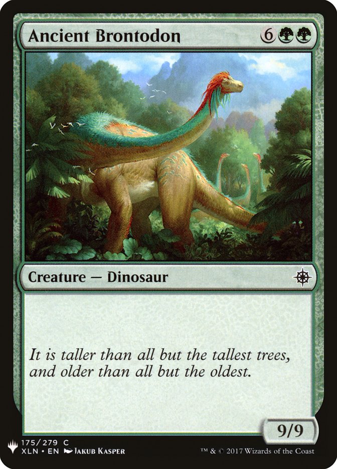 Ancient Brontodon [Mystery Booster] Magic: The Gathering