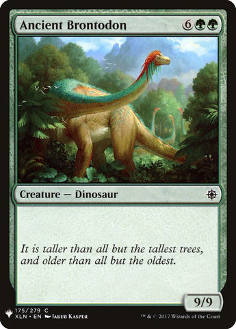 Ancient Brontodon [Mystery Booster] Magic: The Gathering