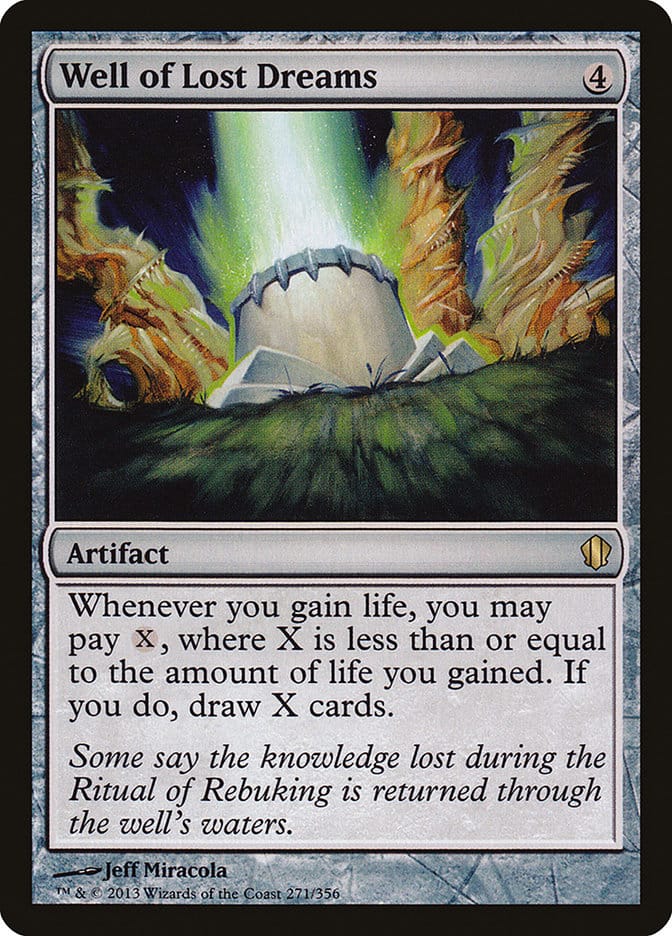 Well of Lost Dreams [Commander 2013] Magic: The Gathering