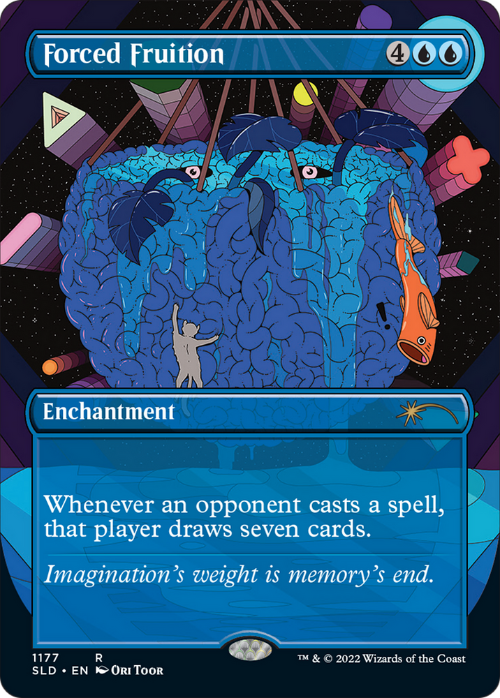 Forced Fruition (Borderless) [Secret Lair Drop Series] Magic: The Gathering