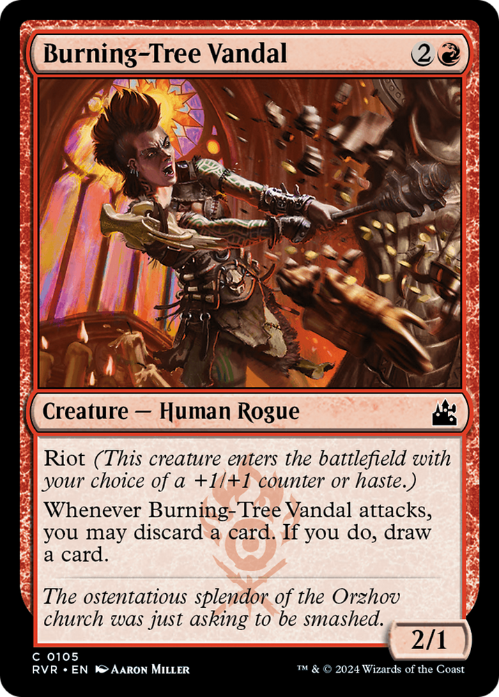 Burning-Tree Vandal [Ravnica Remastered] Magic: The Gathering