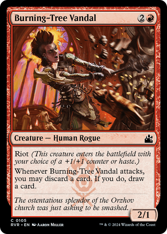 Burning-Tree Vandal [Ravnica Remastered] Magic: The Gathering