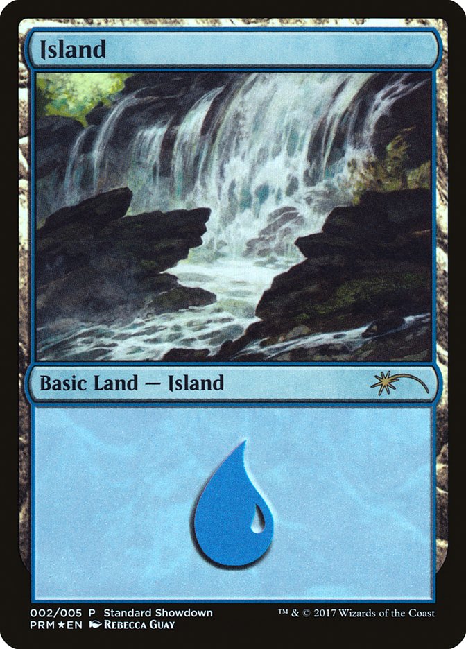 Island (Rebecca Guay) [Standard Showdown Promos] Magic: The Gathering