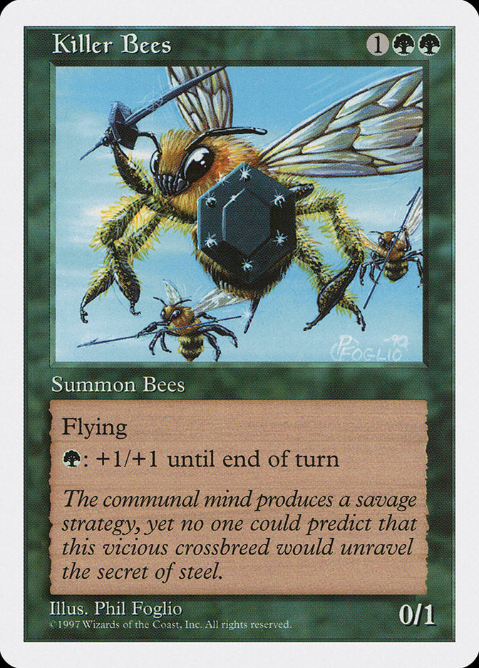 Killer Bees [Fifth Edition] Magic: The Gathering
