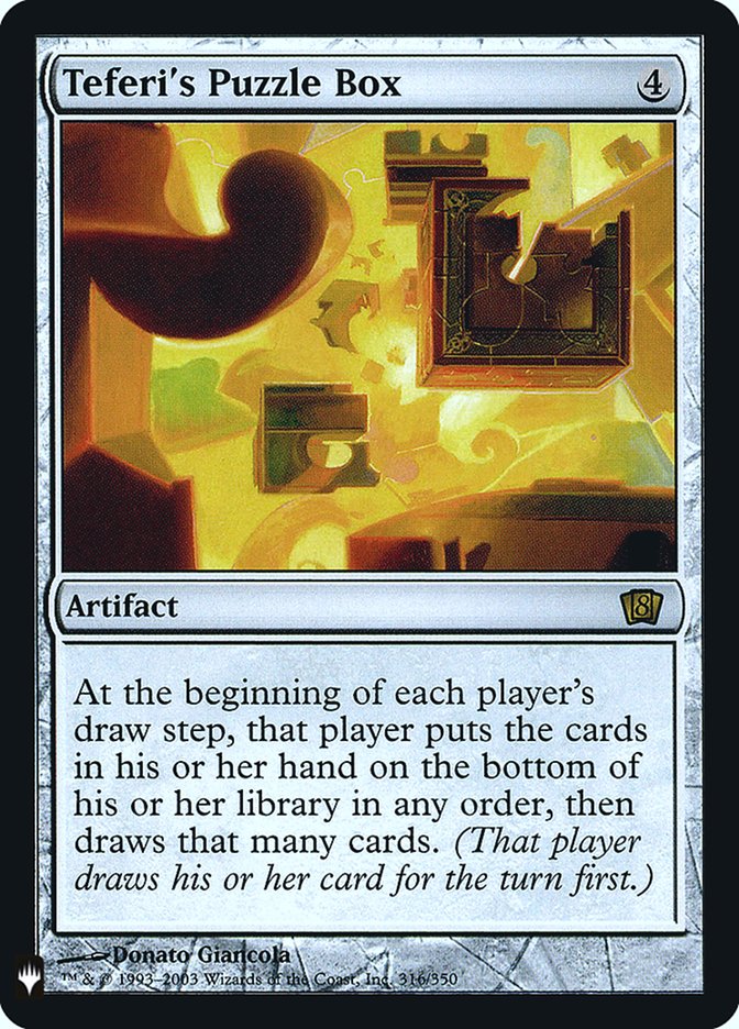 Teferi's Puzzle Box [Mystery Booster] Magic: The Gathering