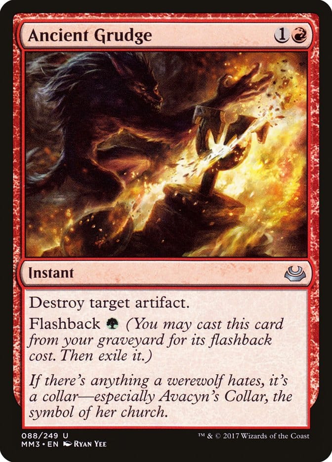 Ancient Grudge [Modern Masters 2017] Magic: The Gathering
