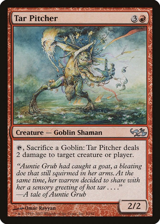Tar Pitcher [Duel Decks: Elves vs. Goblins] Magic: The Gathering