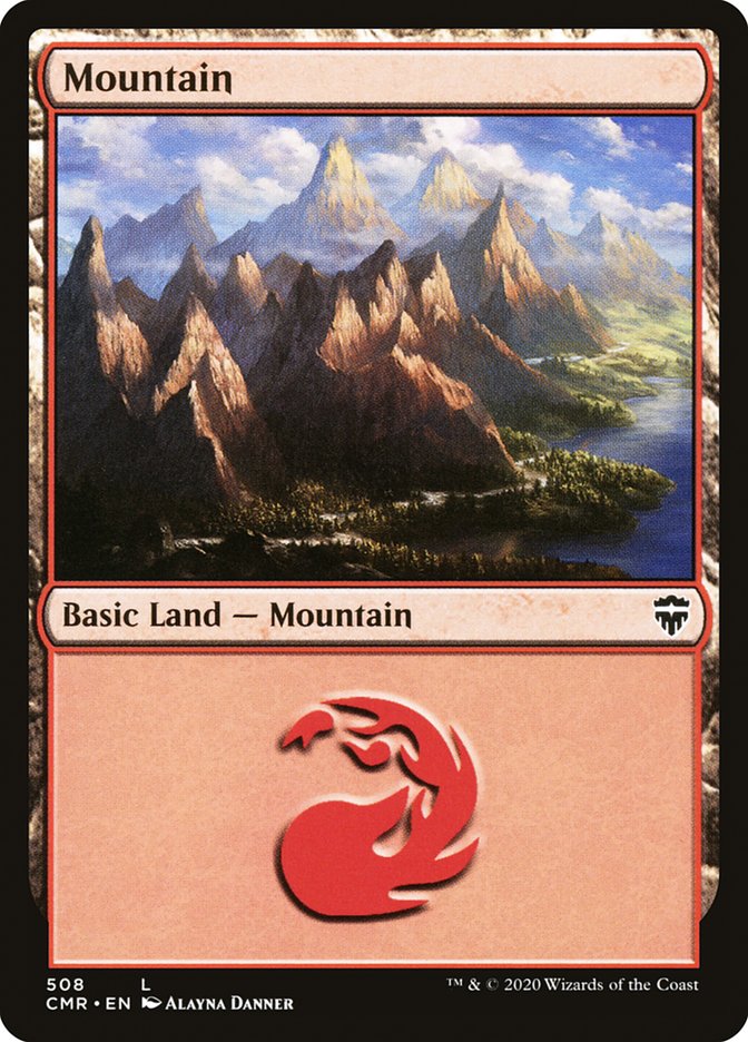Mountain (508) [Commander Legends] Magic: The Gathering