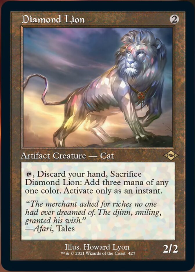 Diamond Lion (Retro) [Modern Horizons 2] Magic: The Gathering