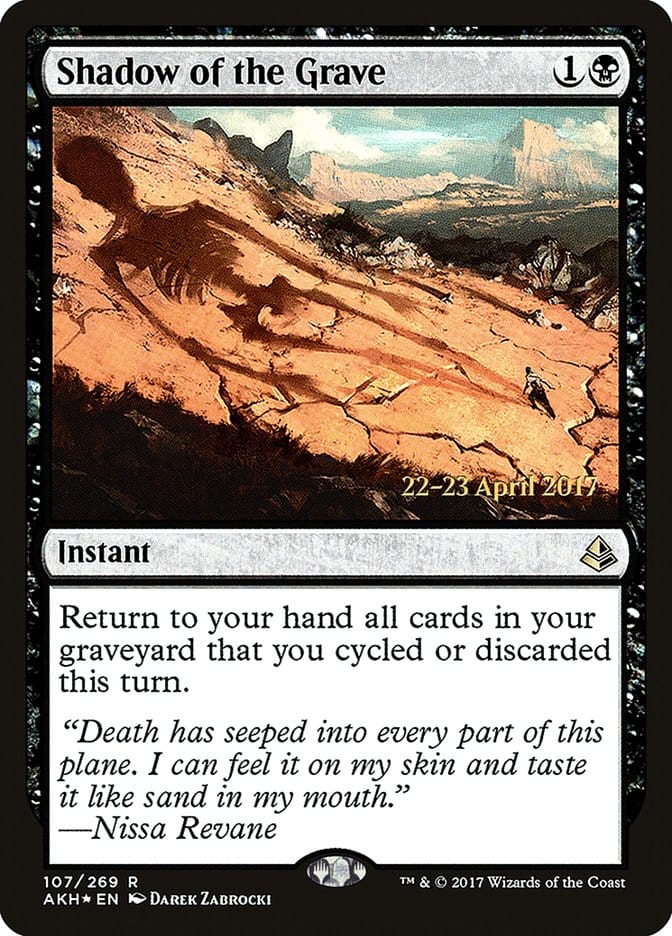 Shadow of the Grave [Amonkhet Prerelease Promos] Magic: The Gathering
