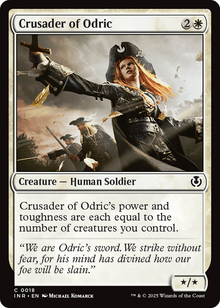 Crusader of Odric [Innistrad Remastered] Magic: The Gathering