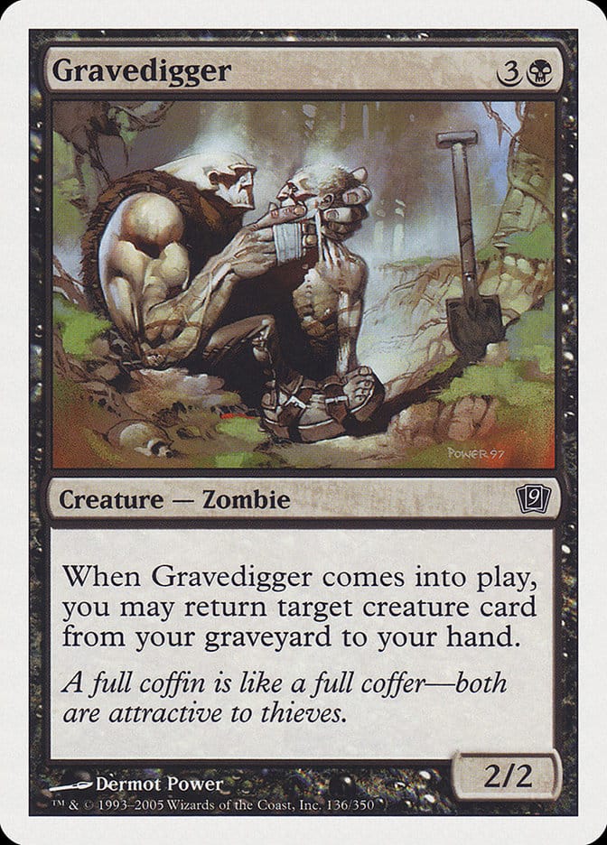 Gravedigger [Ninth Edition] Magic: The Gathering