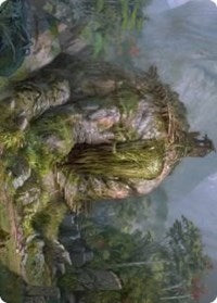 Gnottvold Slumbermound Art Card [Kaldheim Art Series] Magic: The Gathering
