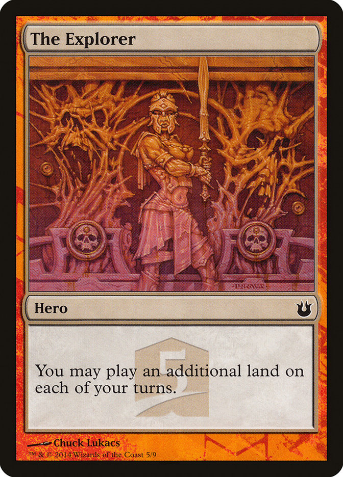 The Explorer [Born of the Gods Hero's Path] Magic: The Gathering