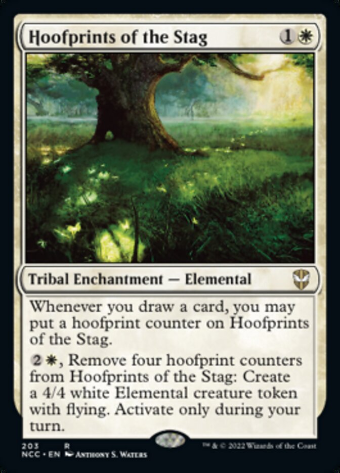 Hoofprints of the Stag [Streets of New Capenna Commander] Magic: The Gathering