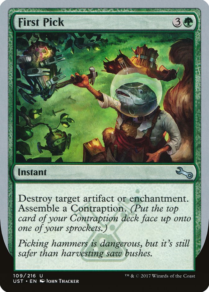 First Pick [Unstable] Magic: The Gathering
