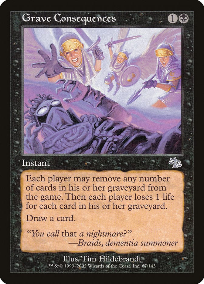 Grave Consequences [Judgment] Magic: The Gathering