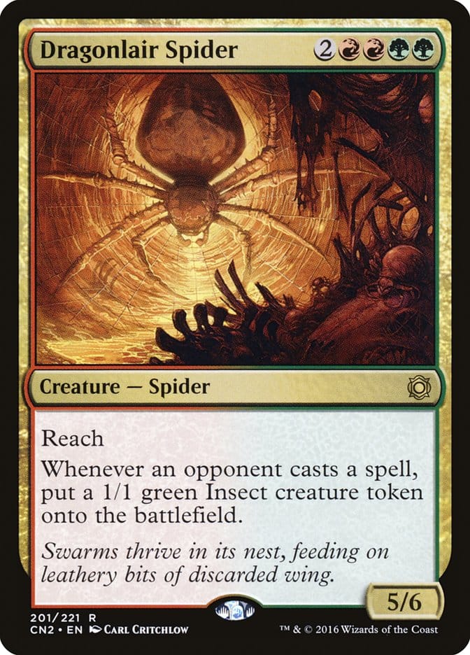 Dragonlair Spider [Conspiracy: Take the Crown] Magic: The Gathering