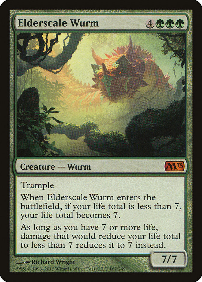 Elderscale Wurm [Magic 2013] Magic: The Gathering