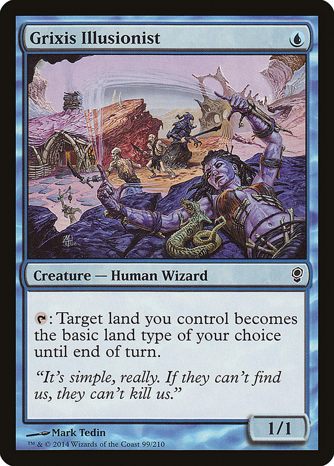 Grixis Illusionist [Conspiracy] Magic: The Gathering