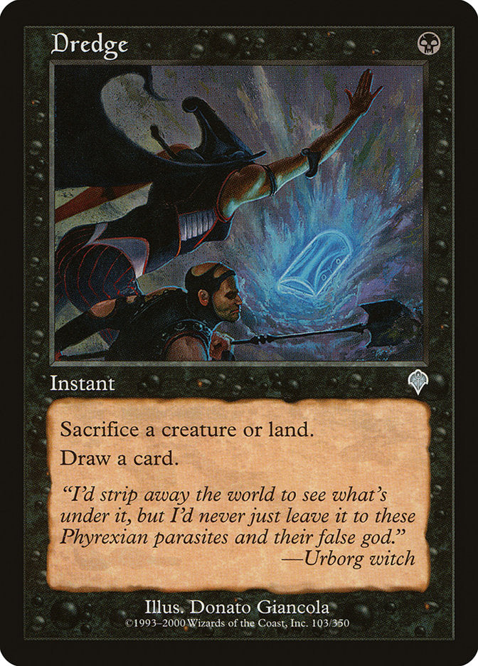 Dredge [Invasion] Magic: The Gathering