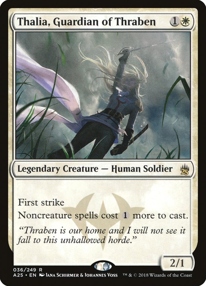 Thalia, Guardian of Thraben [Masters 25] Magic: The Gathering