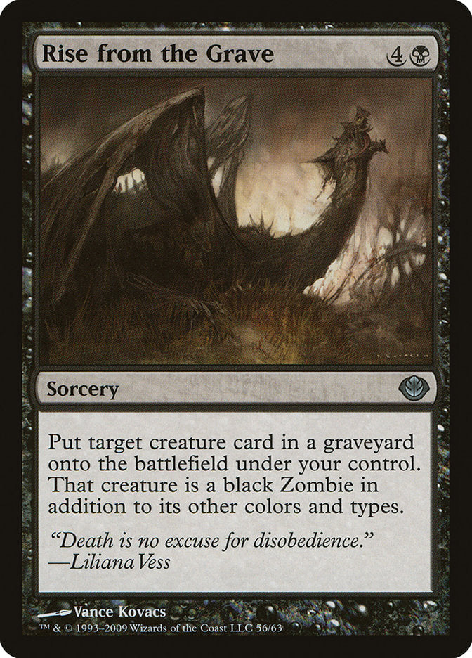 Rise from the Grave [Duel Decks: Garruk vs. Liliana] Magic: The Gathering