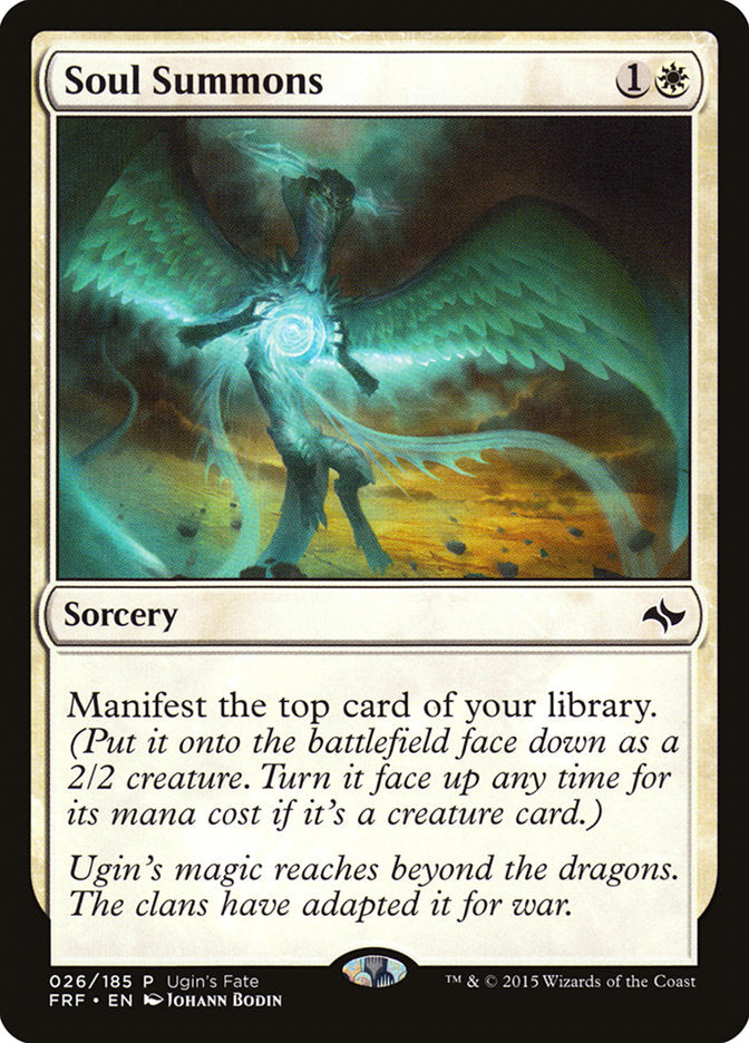Soul Summons [Ugin's Fate] Magic: The Gathering