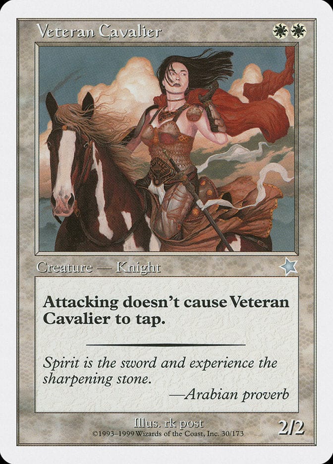 Veteran Cavalier [Starter 1999] Magic: The Gathering