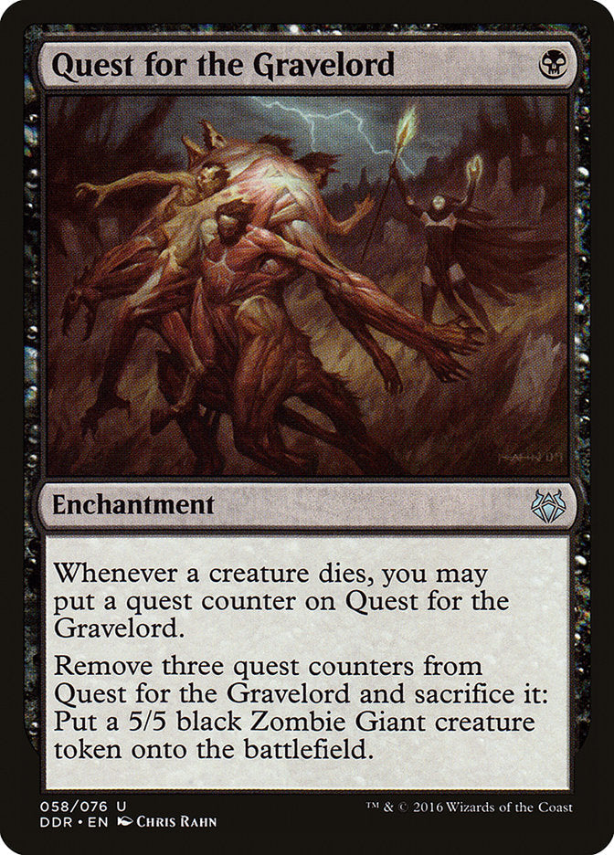 Quest for the Gravelord [Duel Decks: Nissa vs. Ob Nixilis] Magic: The Gathering