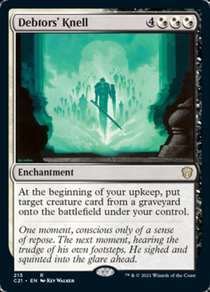 Debtors' Knell [Commander 2021] Magic: The Gathering