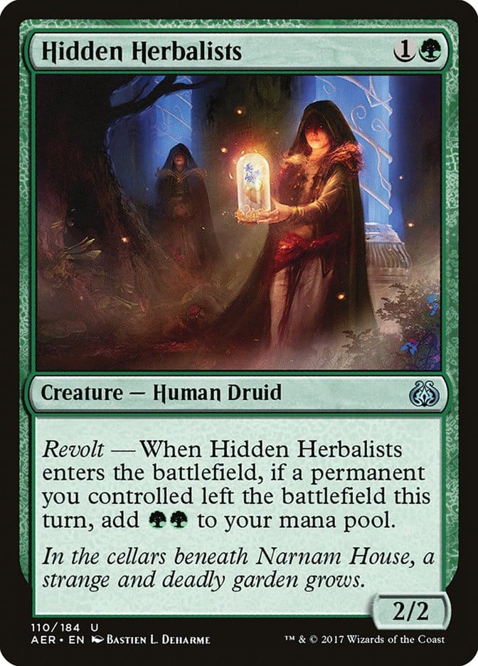 Hidden Herbalists [Aether Revolt] Magic: The Gathering