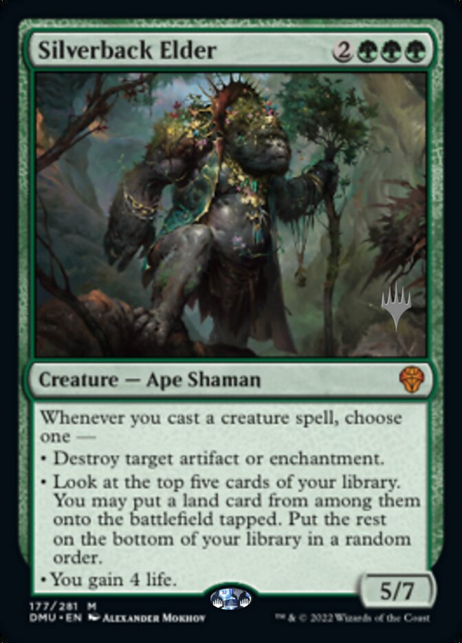 Silverback Elder (Promo Pack) [Dominaria United Promos] Magic: The Gathering