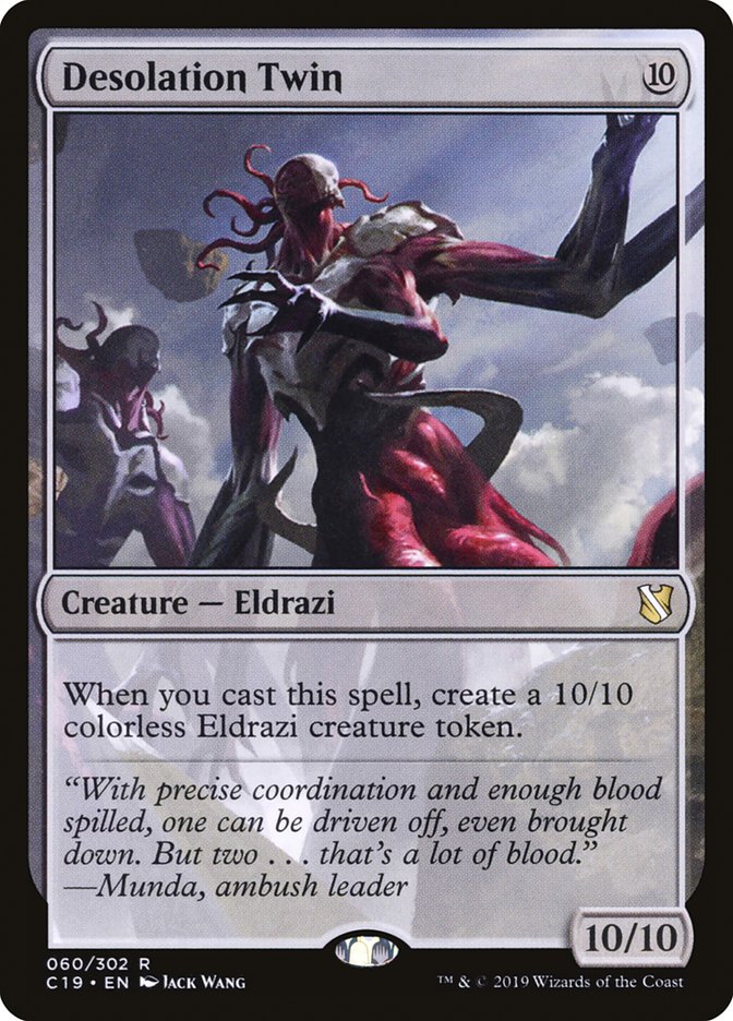 Desolation Twin [Commander 2019] Magic: The Gathering