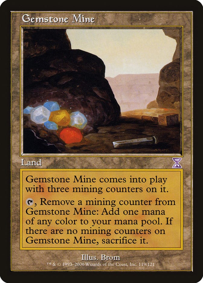 Gemstone Mine [Time Spiral Timeshifted] Magic: The Gathering