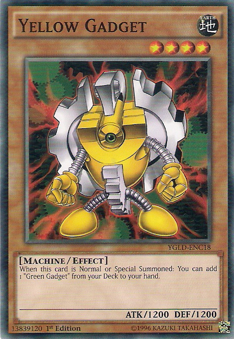 Yellow Gadget [YGLD-ENC18] Common Yu-Gi-Oh!