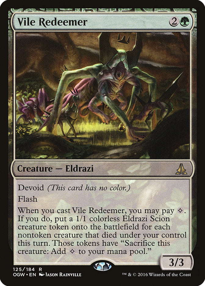 Vile Redeemer [Oath of the Gatewatch] Magic: The Gathering