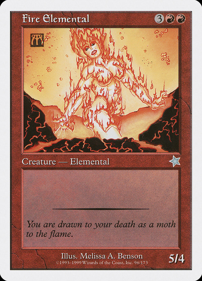 Fire Elemental [Starter 1999] Magic: The Gathering