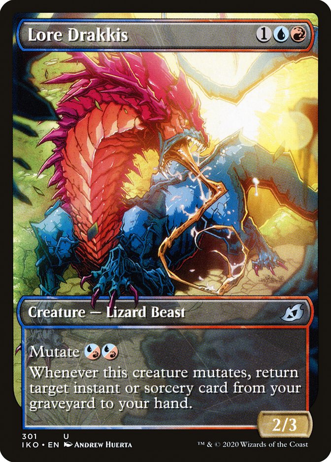 Lore Drakkis (Showcase) [Ikoria: Lair of Behemoths] Magic: The Gathering
