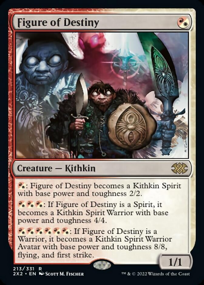 Figure of Destiny [Double Masters 2022] Magic: The Gathering