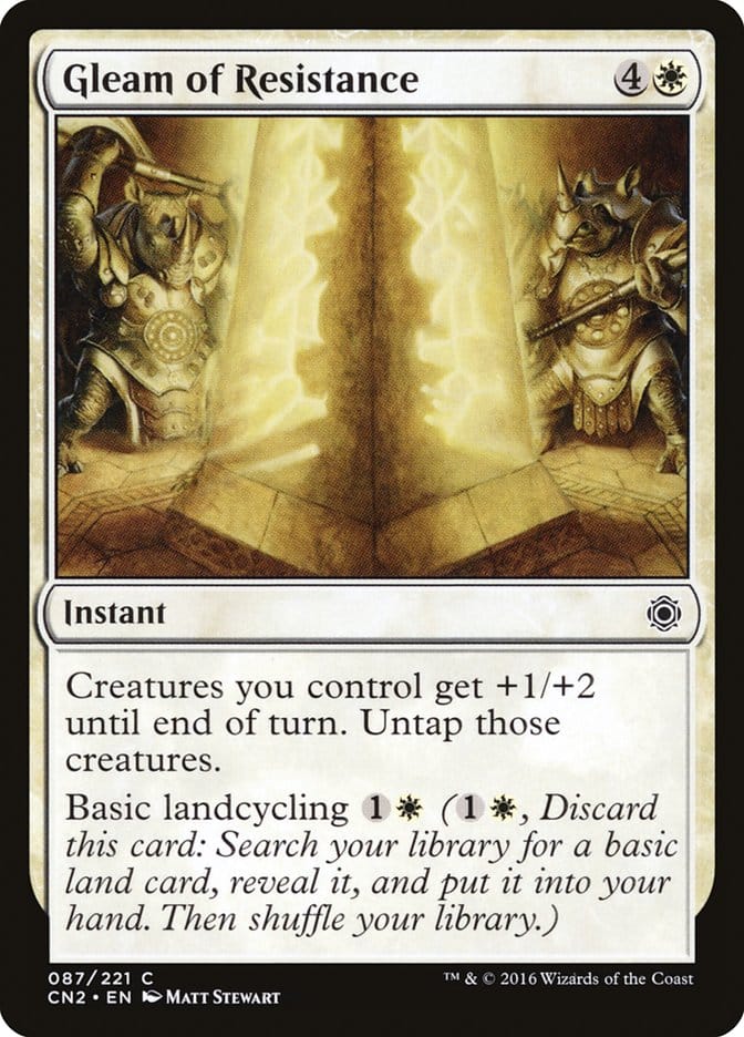 Gleam of Resistance [Conspiracy: Take the Crown] Magic: The Gathering