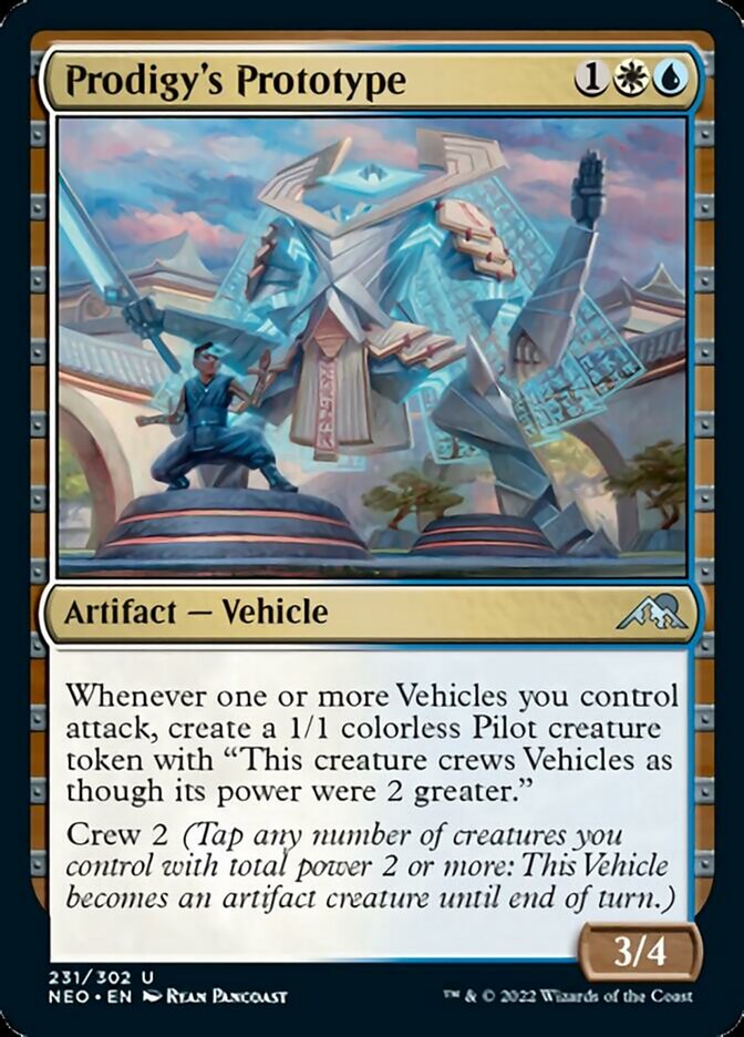Prodigy's Prototype [Kamigawa: Neon Dynasty] Magic: The Gathering