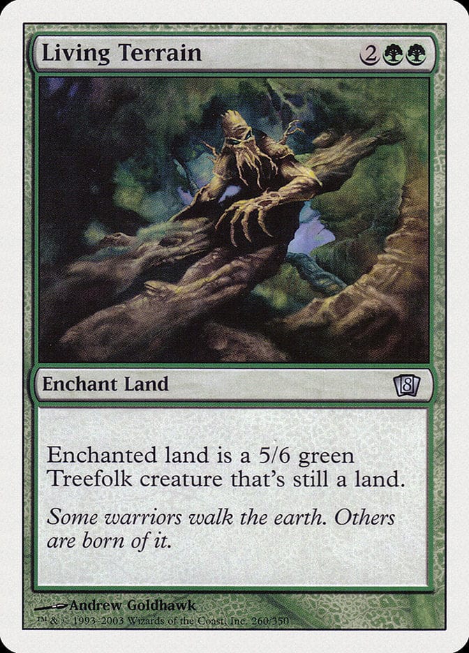 Living Terrain [Eighth Edition] Magic: The Gathering